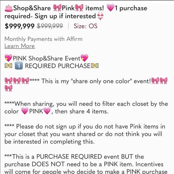 Shop & Share Pink Event - Picture 3 of 3
